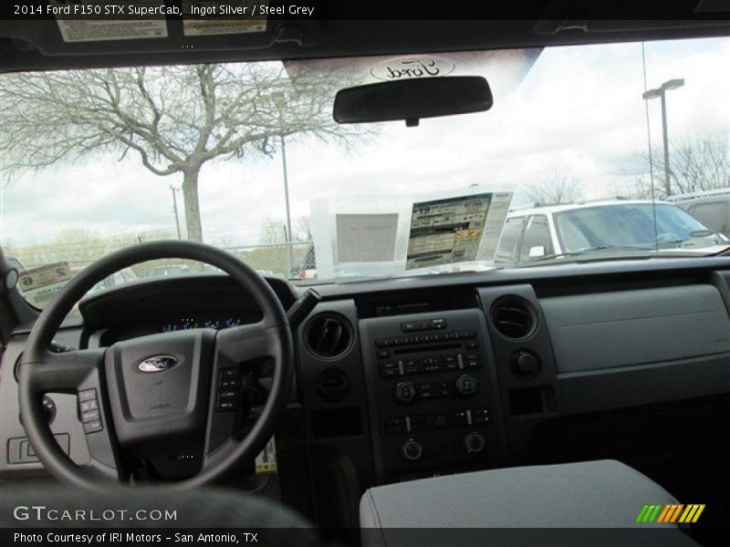 Ingot Silver / Steel Grey 2014 Ford F150 STX SuperCab