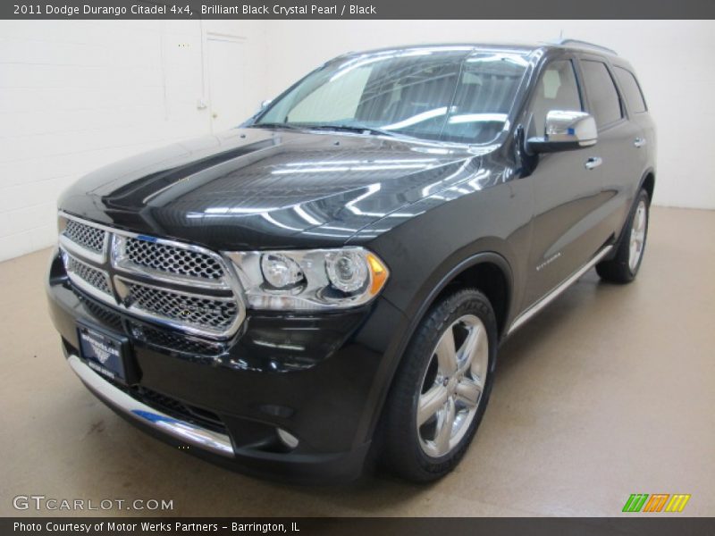 Brilliant Black Crystal Pearl / Black 2011 Dodge Durango Citadel 4x4