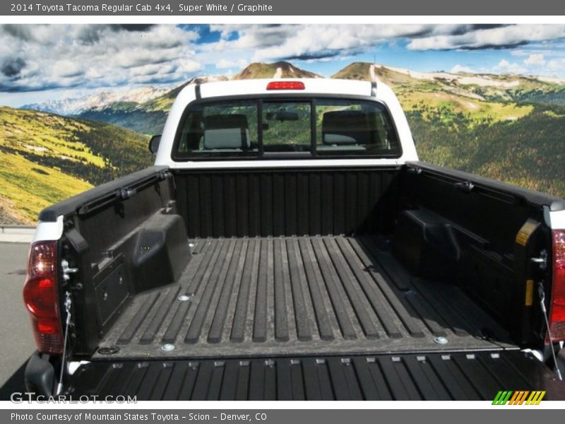 Super White / Graphite 2014 Toyota Tacoma Regular Cab 4x4