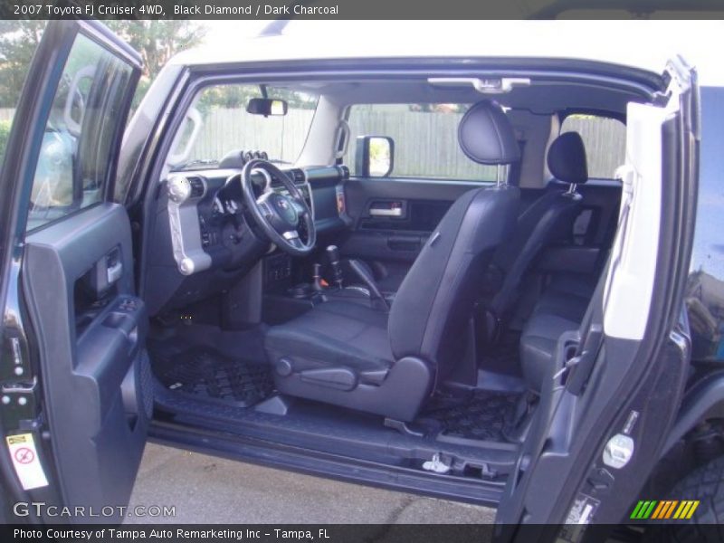 Black Diamond / Dark Charcoal 2007 Toyota FJ Cruiser 4WD