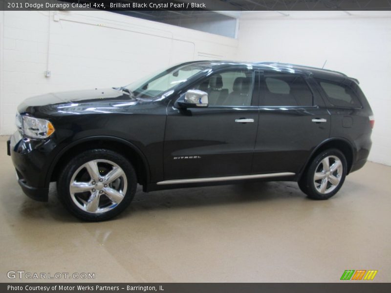 Brilliant Black Crystal Pearl / Black 2011 Dodge Durango Citadel 4x4