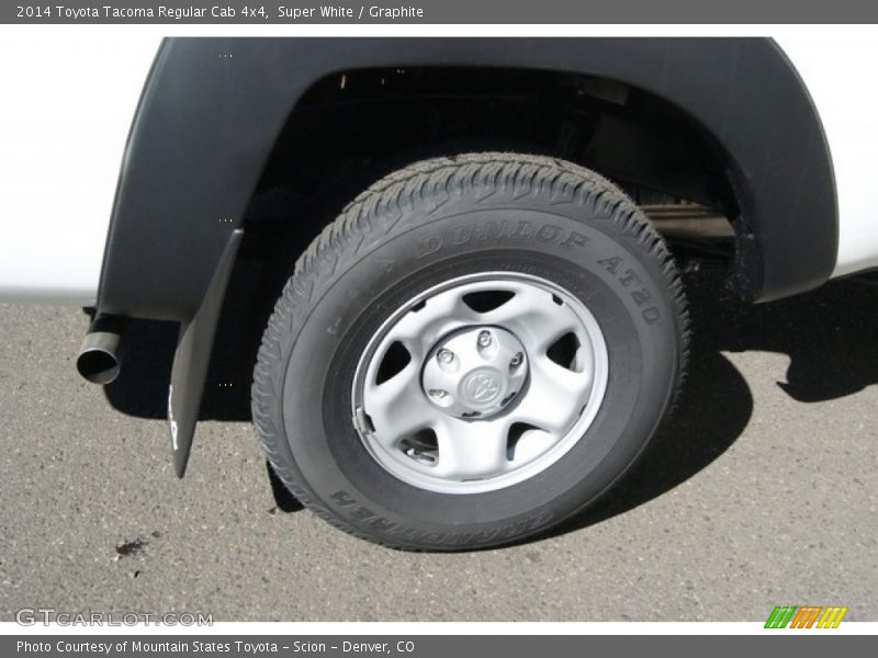 Super White / Graphite 2014 Toyota Tacoma Regular Cab 4x4