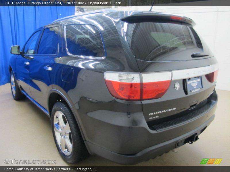Brilliant Black Crystal Pearl / Black 2011 Dodge Durango Citadel 4x4