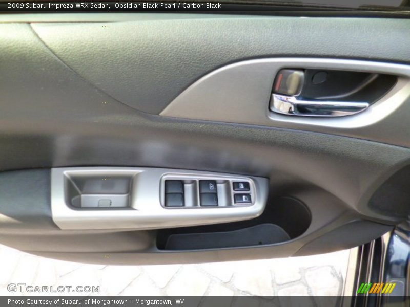 Obsidian Black Pearl / Carbon Black 2009 Subaru Impreza WRX Sedan