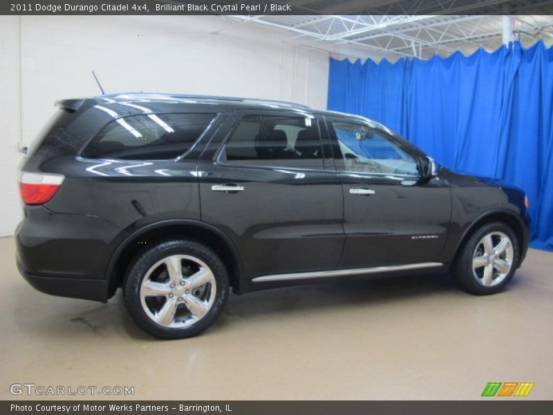Brilliant Black Crystal Pearl / Black 2011 Dodge Durango Citadel 4x4