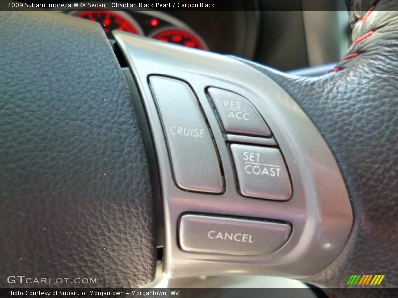 Obsidian Black Pearl / Carbon Black 2009 Subaru Impreza WRX Sedan