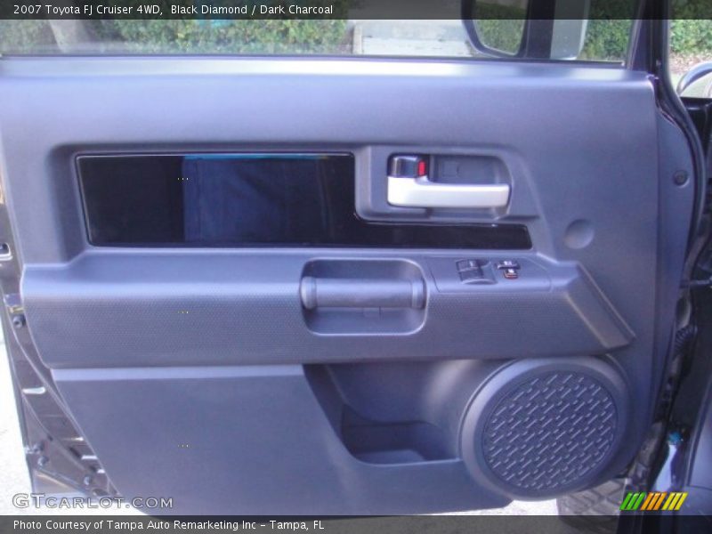 Black Diamond / Dark Charcoal 2007 Toyota FJ Cruiser 4WD