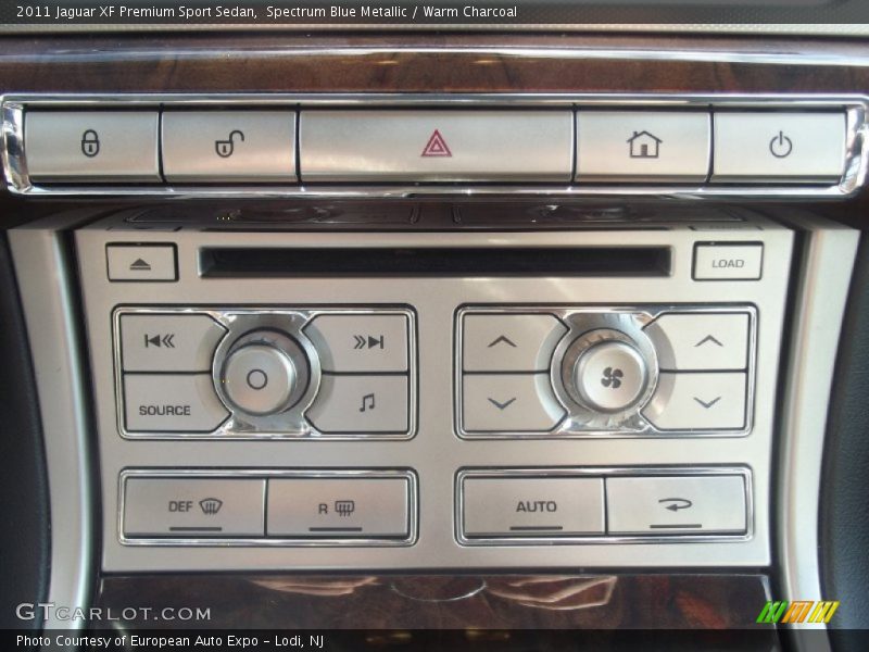 Controls of 2011 XF Premium Sport Sedan