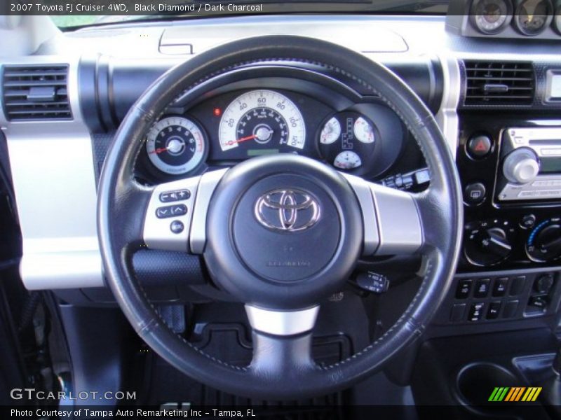 Black Diamond / Dark Charcoal 2007 Toyota FJ Cruiser 4WD