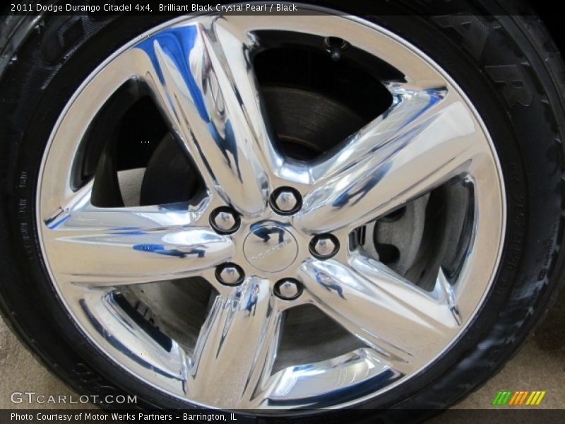 Brilliant Black Crystal Pearl / Black 2011 Dodge Durango Citadel 4x4