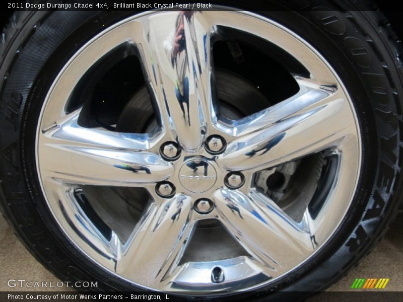 Brilliant Black Crystal Pearl / Black 2011 Dodge Durango Citadel 4x4