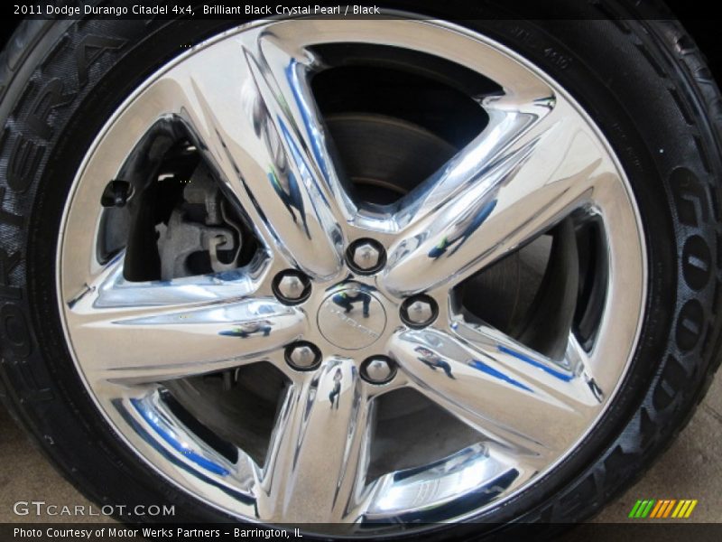 Brilliant Black Crystal Pearl / Black 2011 Dodge Durango Citadel 4x4