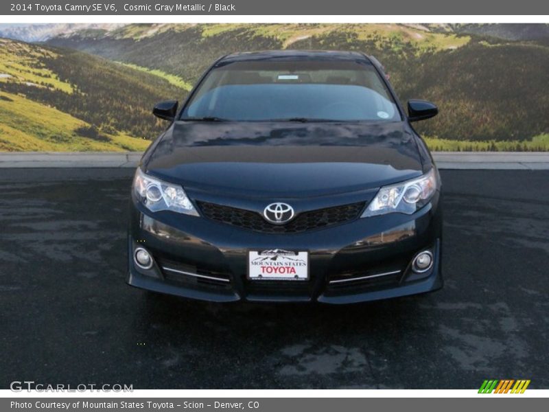 Cosmic Gray Metallic / Black 2014 Toyota Camry SE V6
