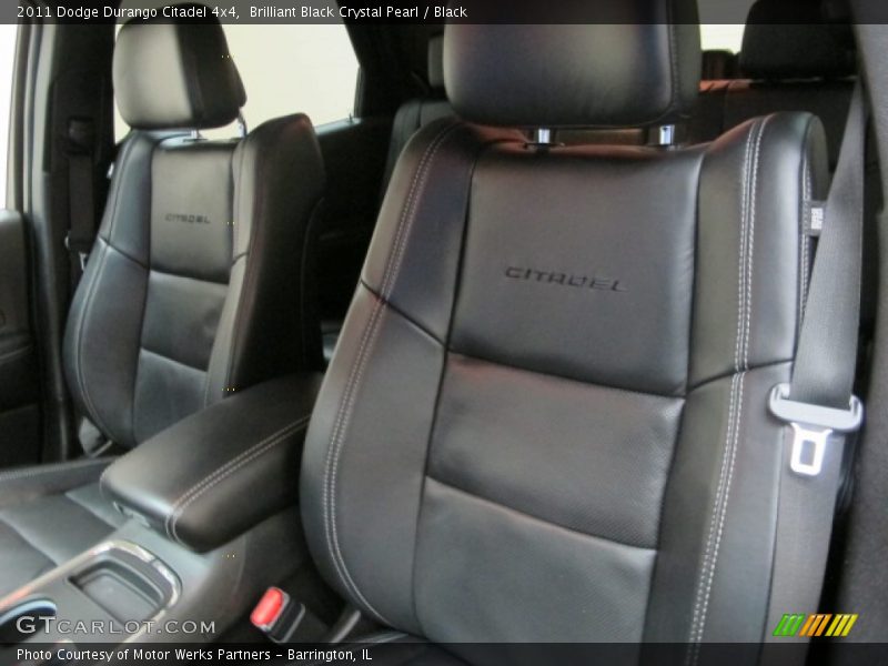 Brilliant Black Crystal Pearl / Black 2011 Dodge Durango Citadel 4x4