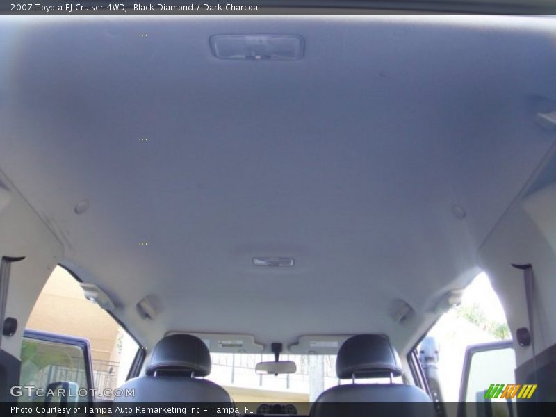 Black Diamond / Dark Charcoal 2007 Toyota FJ Cruiser 4WD