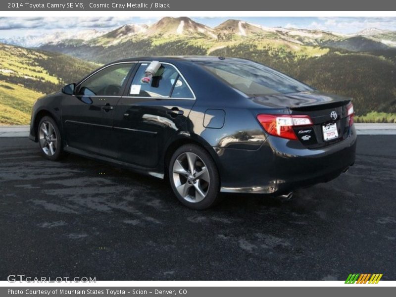 Cosmic Gray Metallic / Black 2014 Toyota Camry SE V6