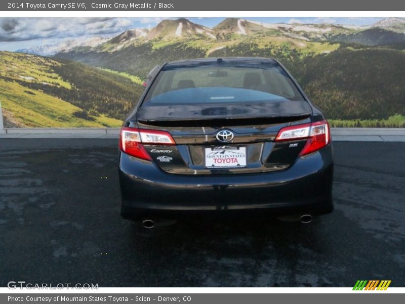 Cosmic Gray Metallic / Black 2014 Toyota Camry SE V6