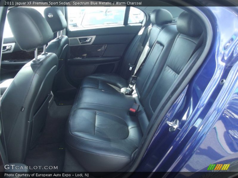 Rear Seat of 2011 XF Premium Sport Sedan