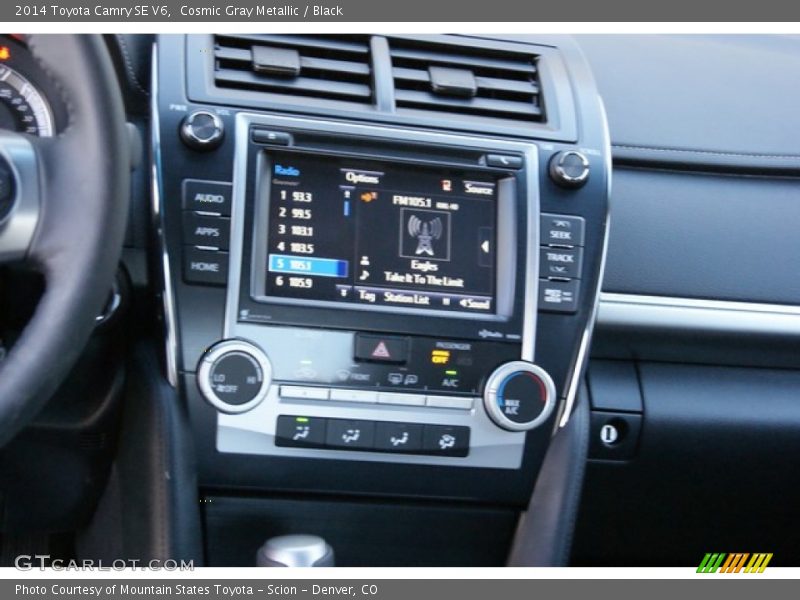 Cosmic Gray Metallic / Black 2014 Toyota Camry SE V6