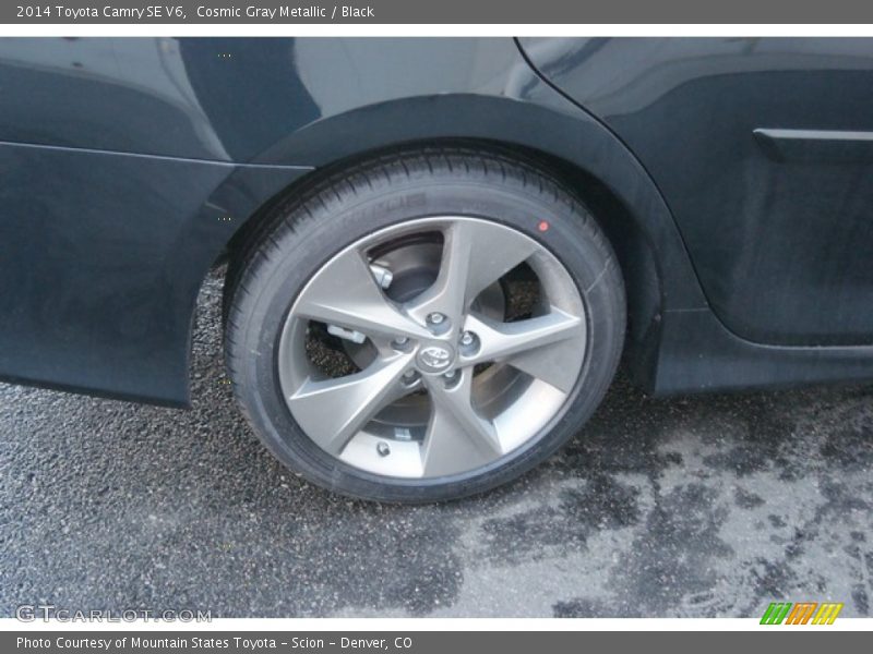 Cosmic Gray Metallic / Black 2014 Toyota Camry SE V6