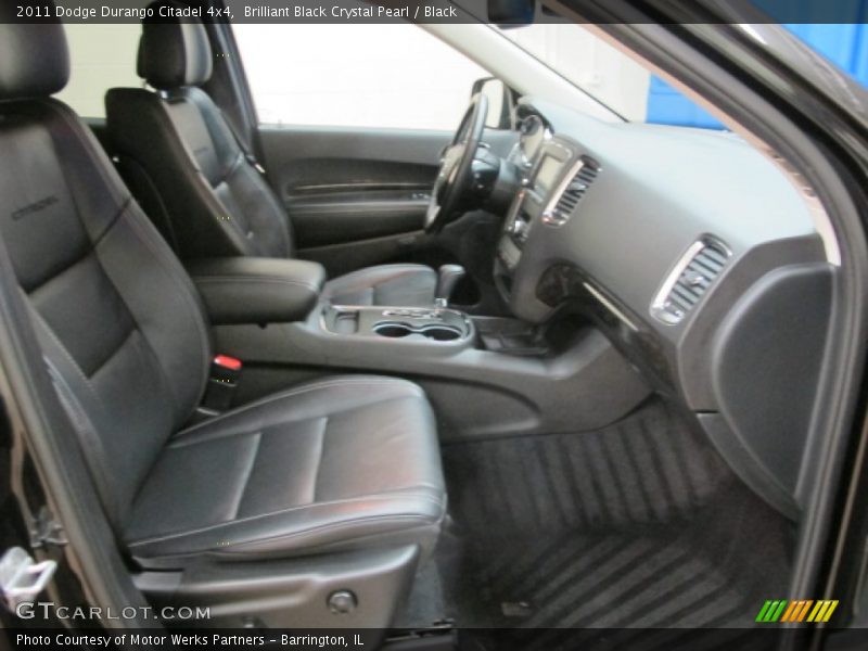 Brilliant Black Crystal Pearl / Black 2011 Dodge Durango Citadel 4x4