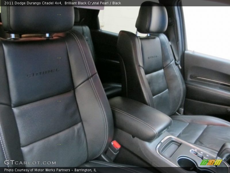 Brilliant Black Crystal Pearl / Black 2011 Dodge Durango Citadel 4x4