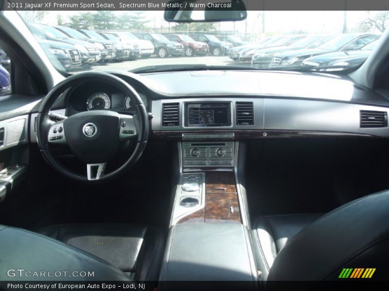 Spectrum Blue Metallic / Warm Charcoal 2011 Jaguar XF Premium Sport Sedan