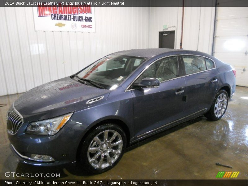 Atlantis Blue Metallic / Light Neutral 2014 Buick LaCrosse Leather