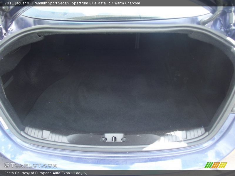 Spectrum Blue Metallic / Warm Charcoal 2011 Jaguar XF Premium Sport Sedan