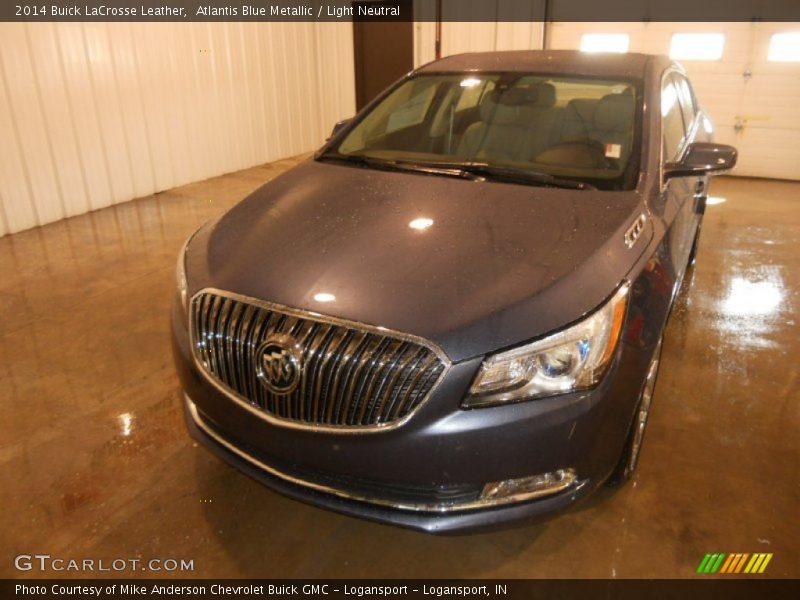 Atlantis Blue Metallic / Light Neutral 2014 Buick LaCrosse Leather