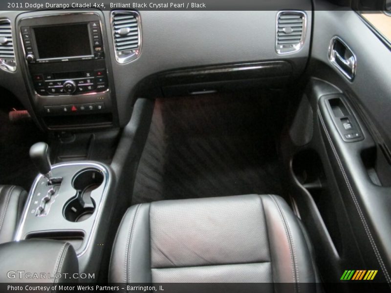 Brilliant Black Crystal Pearl / Black 2011 Dodge Durango Citadel 4x4