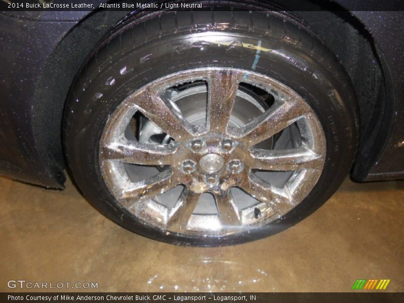 Atlantis Blue Metallic / Light Neutral 2014 Buick LaCrosse Leather