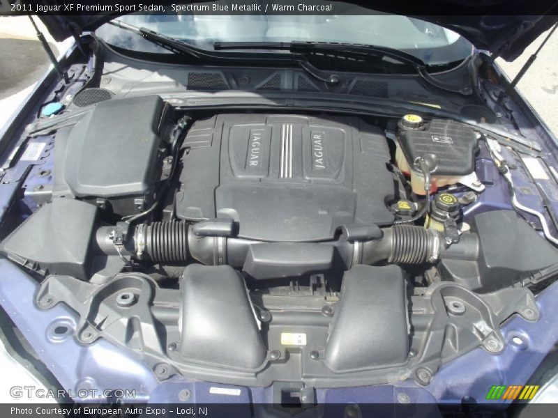  2011 XF Premium Sport Sedan Engine - 5.0 Liter GDI DOHC 32-Valve VVT V8