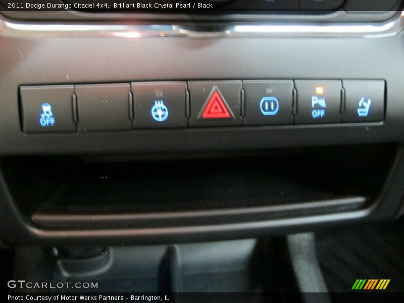 Brilliant Black Crystal Pearl / Black 2011 Dodge Durango Citadel 4x4
