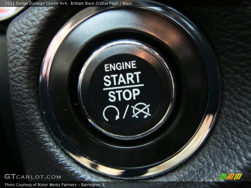Brilliant Black Crystal Pearl / Black 2011 Dodge Durango Citadel 4x4