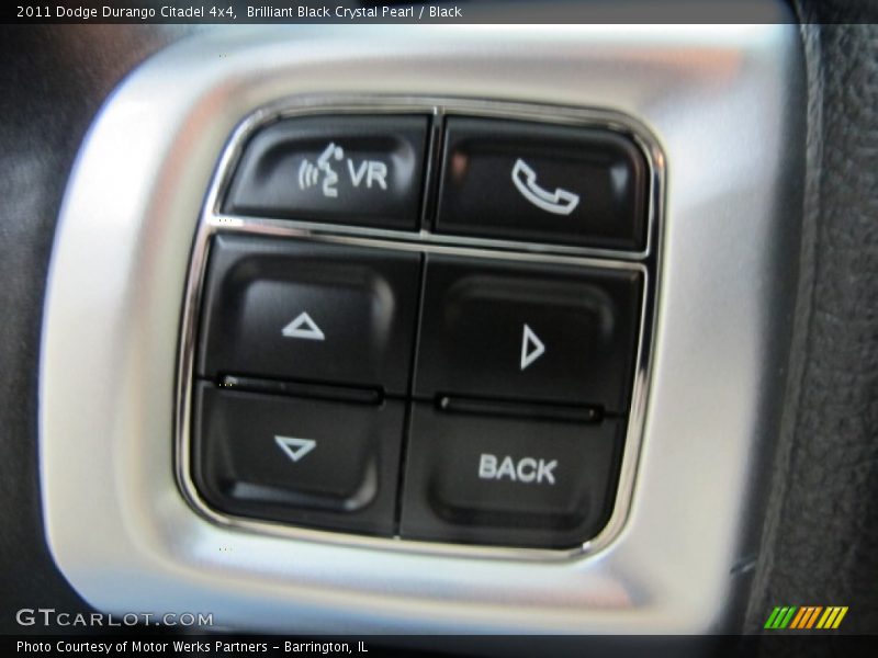 Brilliant Black Crystal Pearl / Black 2011 Dodge Durango Citadel 4x4