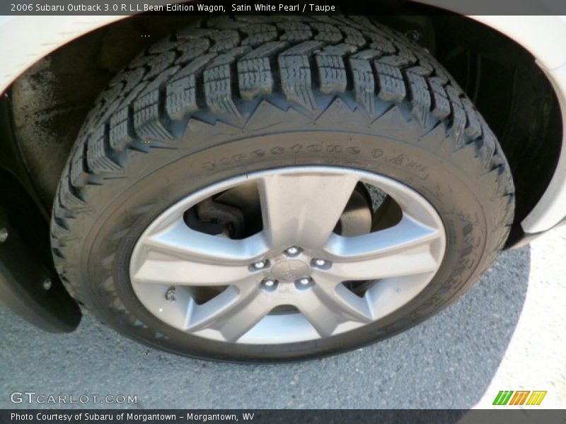 Satin White Pearl / Taupe 2006 Subaru Outback 3.0 R L.L.Bean Edition Wagon