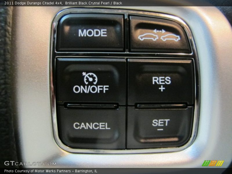 Brilliant Black Crystal Pearl / Black 2011 Dodge Durango Citadel 4x4