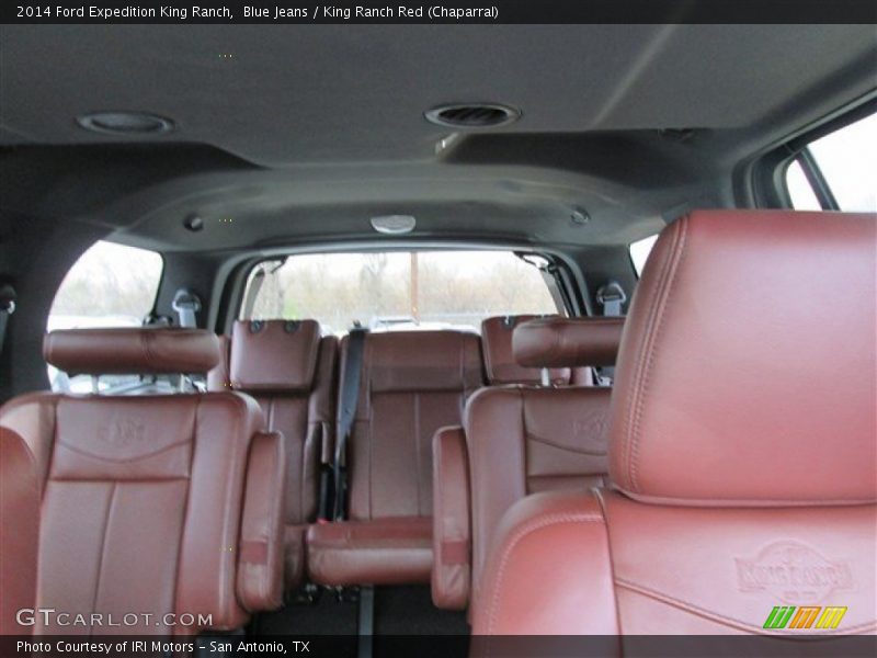 Blue Jeans / King Ranch Red (Chaparral) 2014 Ford Expedition King Ranch