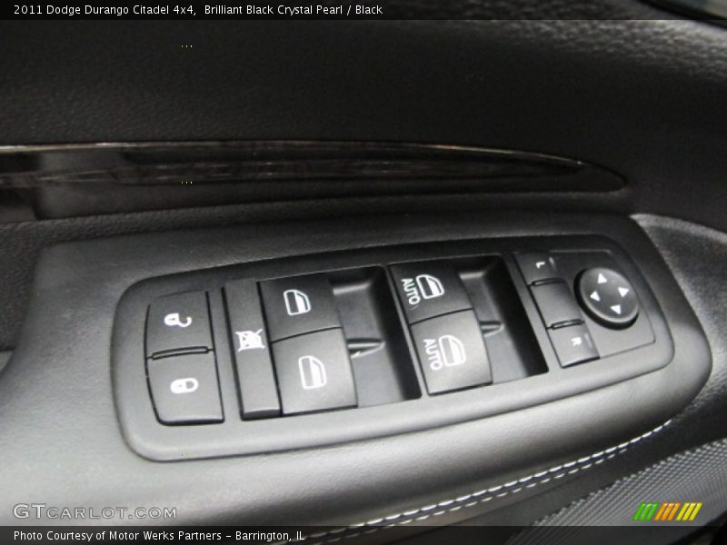 Brilliant Black Crystal Pearl / Black 2011 Dodge Durango Citadel 4x4
