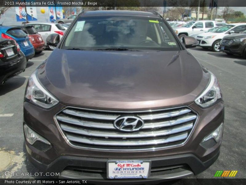 Frosted Mocha / Beige 2013 Hyundai Santa Fe GLS