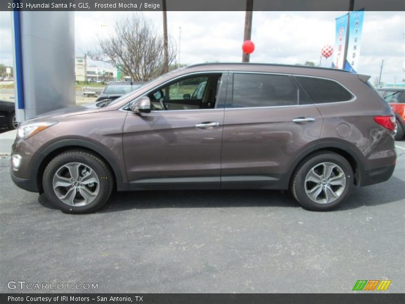 Frosted Mocha / Beige 2013 Hyundai Santa Fe GLS