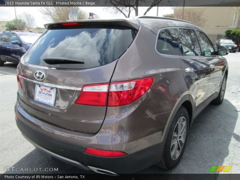 Frosted Mocha / Beige 2013 Hyundai Santa Fe GLS
