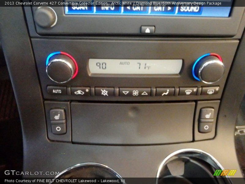 Controls of 2013 Corvette 427 Convertible Collector Edition