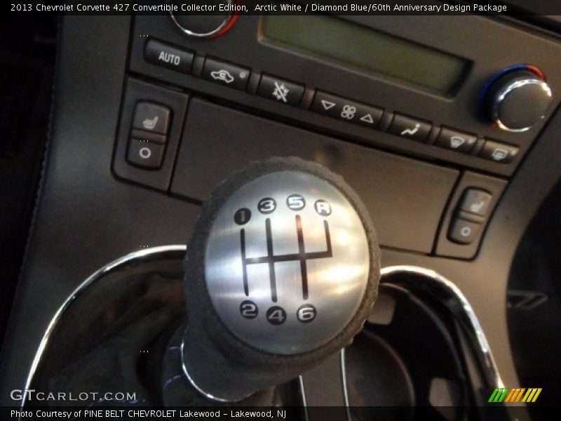  2013 Corvette 427 Convertible Collector Edition 6 Speed Manual Shifter