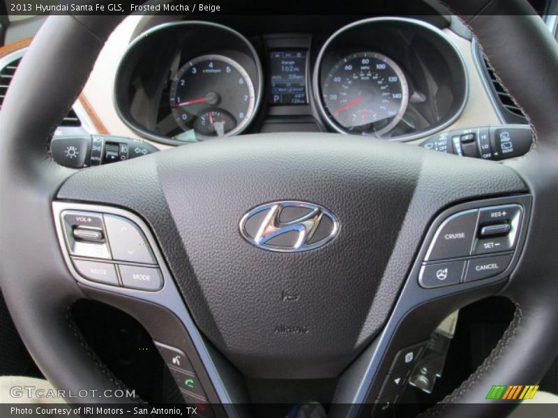 Frosted Mocha / Beige 2013 Hyundai Santa Fe GLS