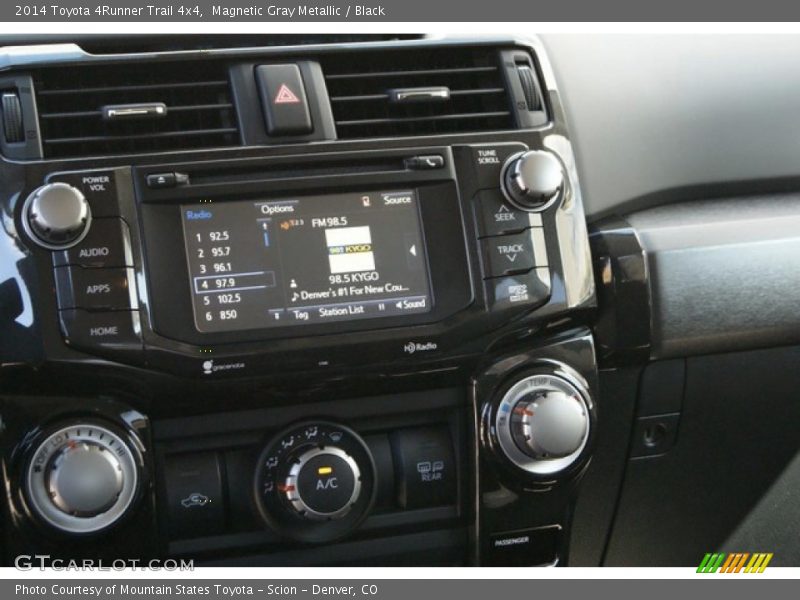 Magnetic Gray Metallic / Black 2014 Toyota 4Runner Trail 4x4