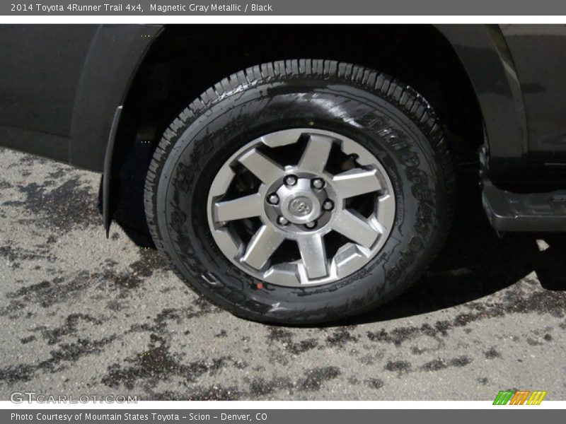 Magnetic Gray Metallic / Black 2014 Toyota 4Runner Trail 4x4