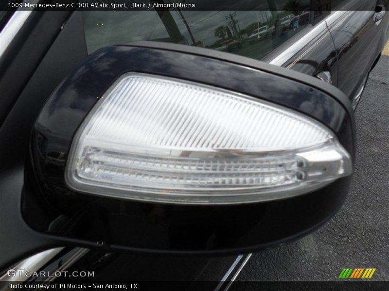 Black / Almond/Mocha 2009 Mercedes-Benz C 300 4Matic Sport