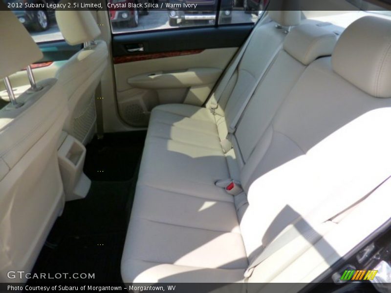 Crystal Black Silica / Warm Ivory 2012 Subaru Legacy 2.5i Limited